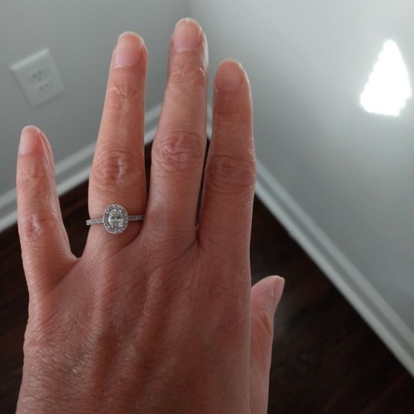 Natural Diamond Engagement Ring, 7/8CTW - Picture 3 of 5